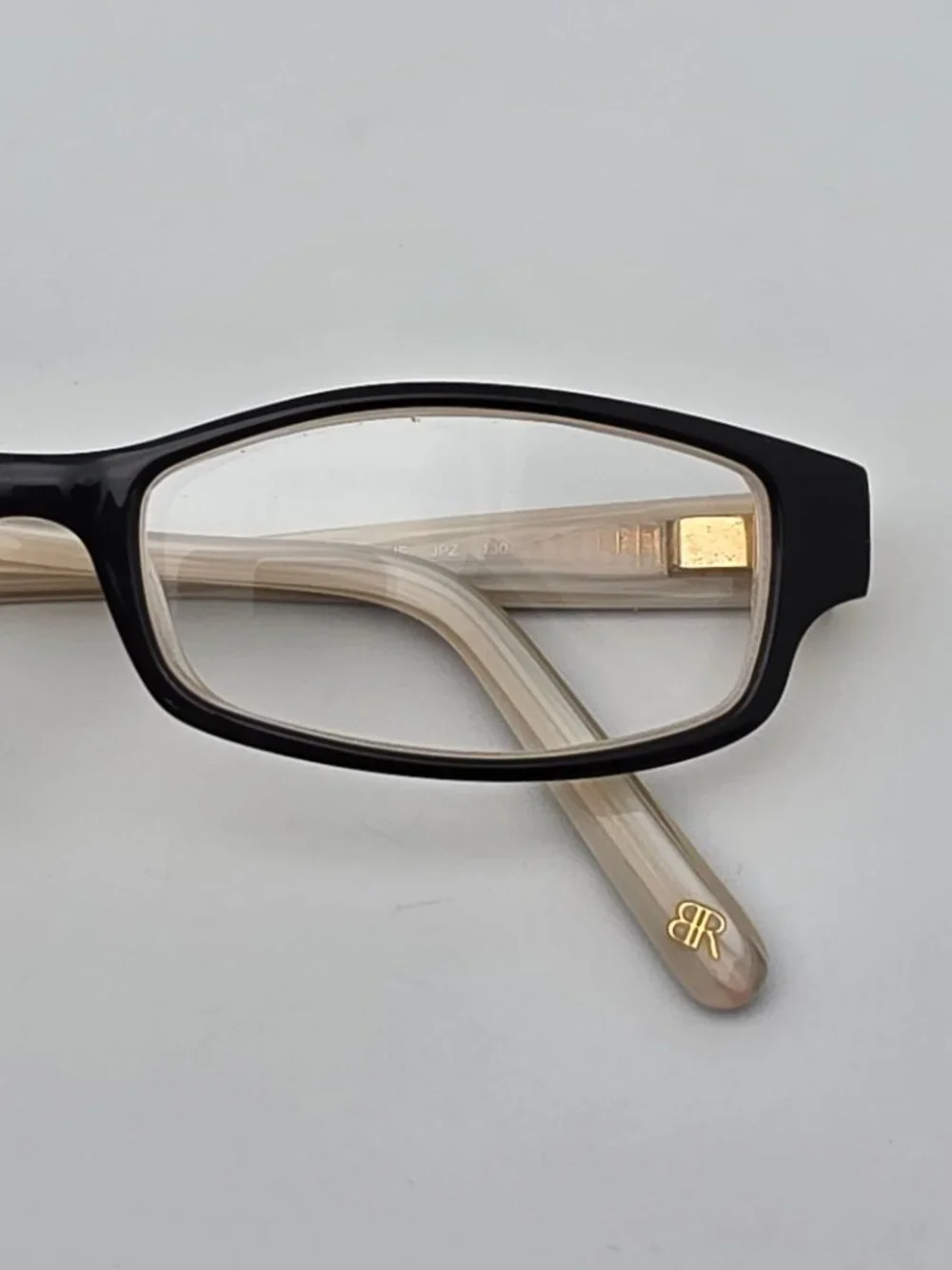 Banana Republic Allie JPZ Black on Horn Eyeglasses Frame w/ Flexhinge 47-16-130